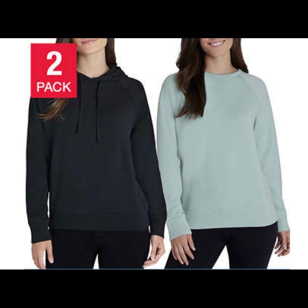 NWT Eddie Bauer women’s hoodie and crew neck sweat shirts.